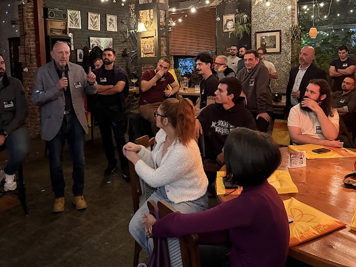 Въпрос от залата на Networking 15.10 в Gravity Ruin Bar
